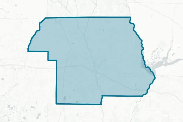 Jackson County District School Board — detail map