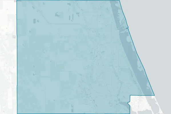 St. Lucie County Fire District — detail map