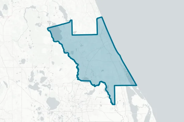 Volusia County District School Board — detail map
