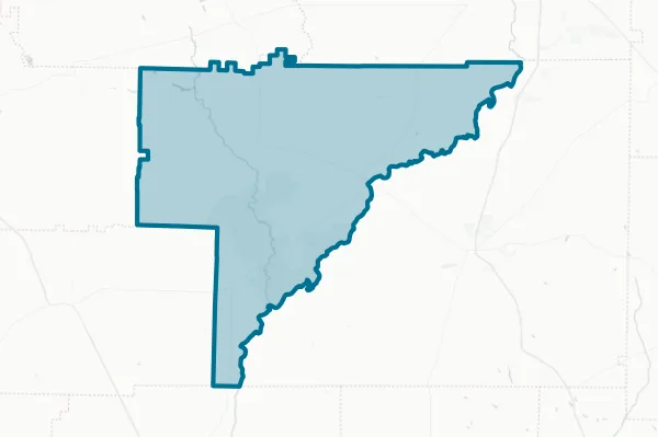 Baker County — detail map