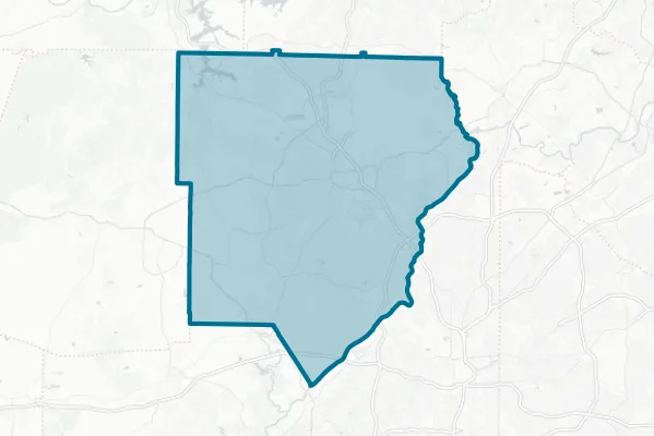 County of Cobb — detail map