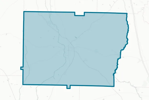 Colquitt County — detail map