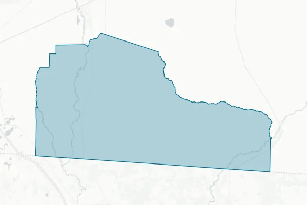 Echols County — detail map