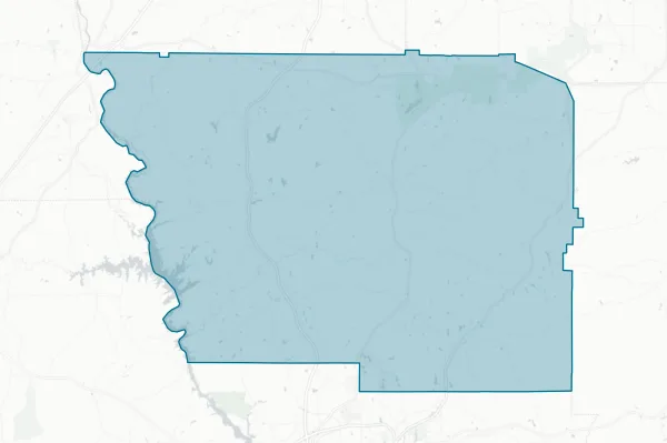Harris County — detail map