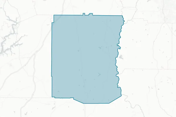 Meriwether County — detail map