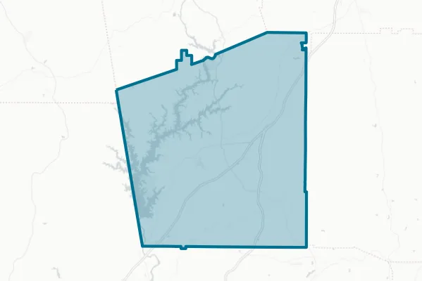 Troup County — detail map