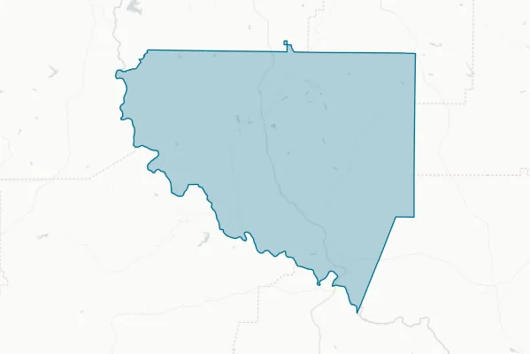 Upson County — detail map