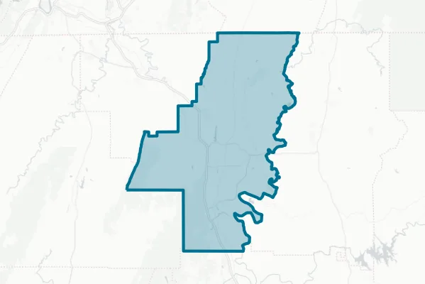 Whitfield County — detail map