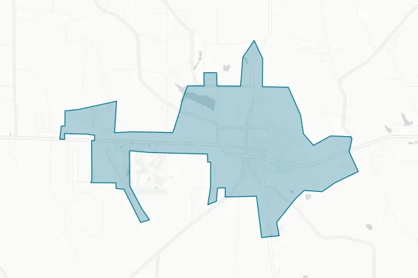 City of Alma — detail map