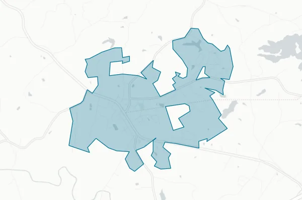Town of Maysville — detail map