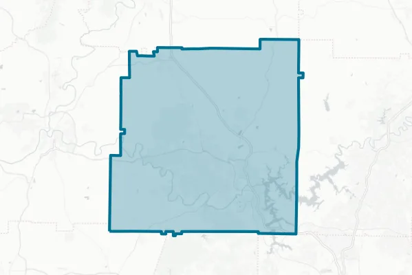 City of Cartersville Board of Education — detail map