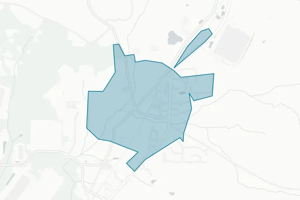 City of White Georgia — detail map