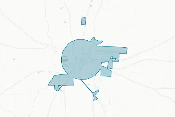 City of Nashville — detail map