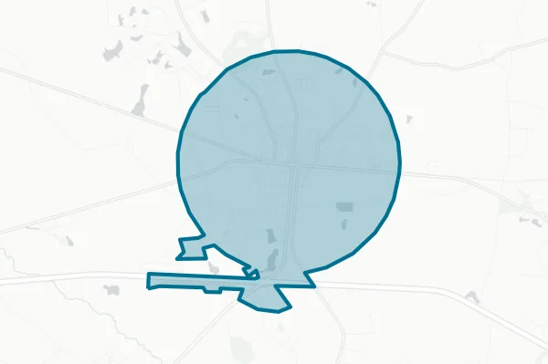 City of Metter — detail map