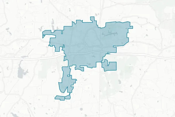 City of Villa Rica — detail map