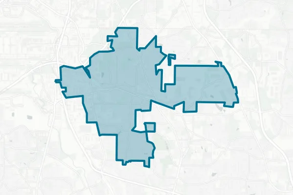 City of Forest Park — detail map