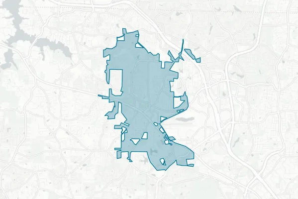 City of Kennesaw — detail map