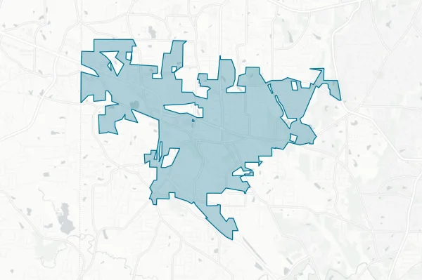 City of Powder Springs — detail map
