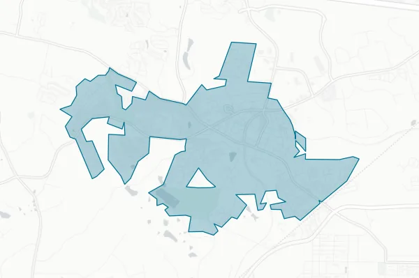 City of Grovetown — detail map