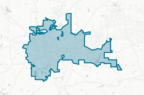 City of Newnan — detail map
