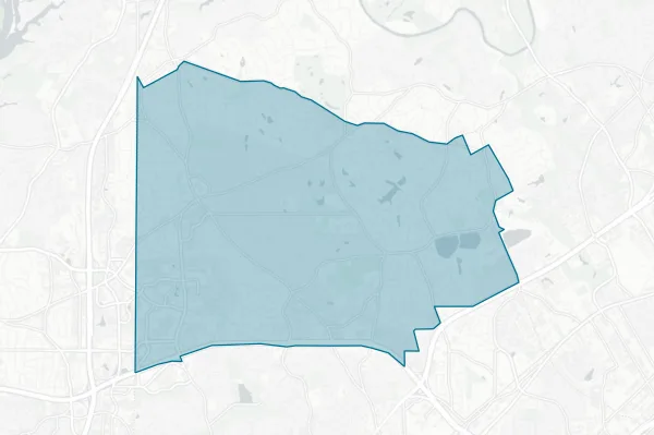 City of Dunwoody — detail map