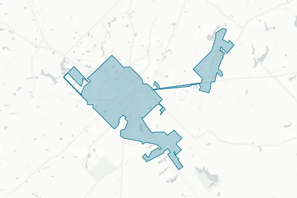 City of Eastman — detail map