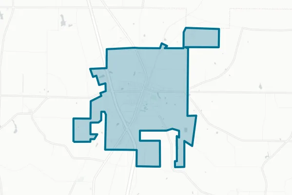 City of Unadilla — detail map