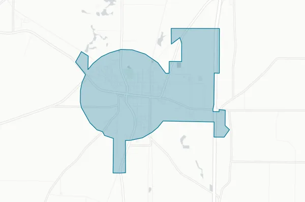 City of Vienna — detail map