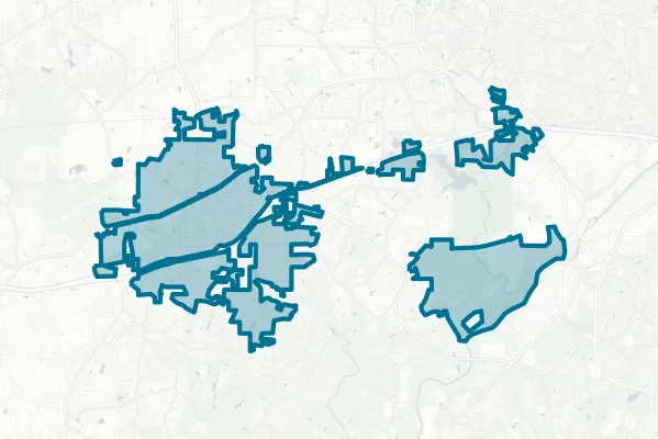 City of Douglasville — detail map