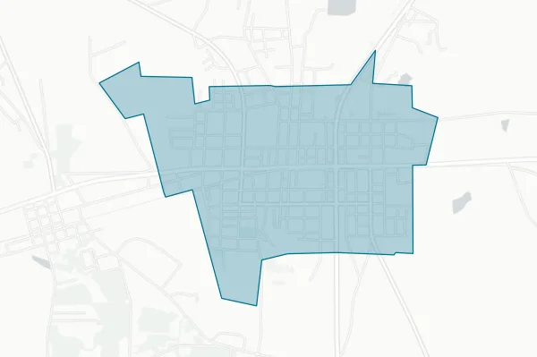 City of Claxton — detail map