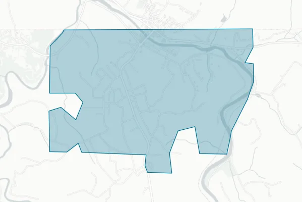 City of Mccaysville — detail map