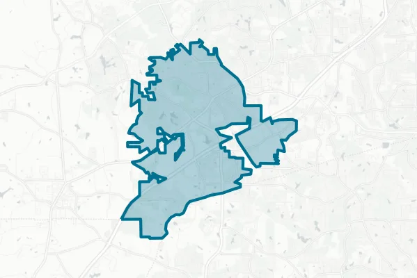 City of Fairburn — detail map
