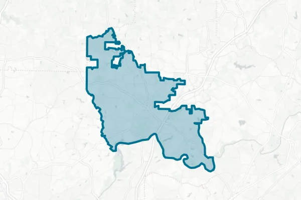 City of Roswell — detail map