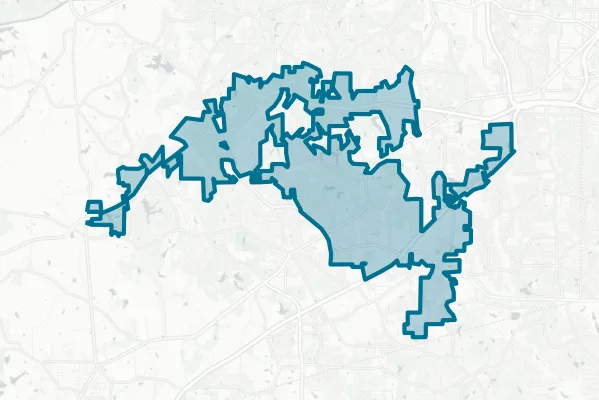 City of Union City — detail map