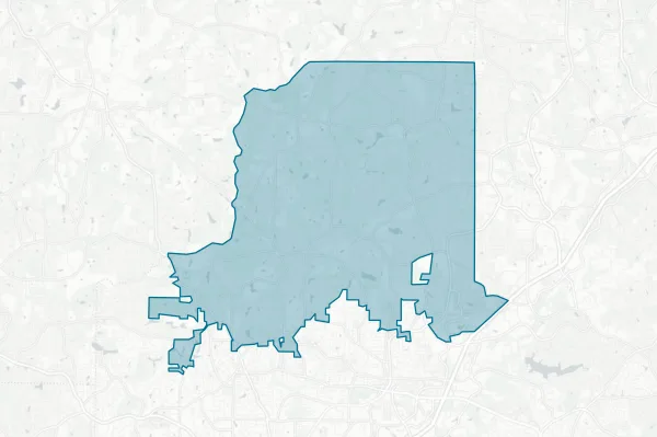 City of Milton — detail map