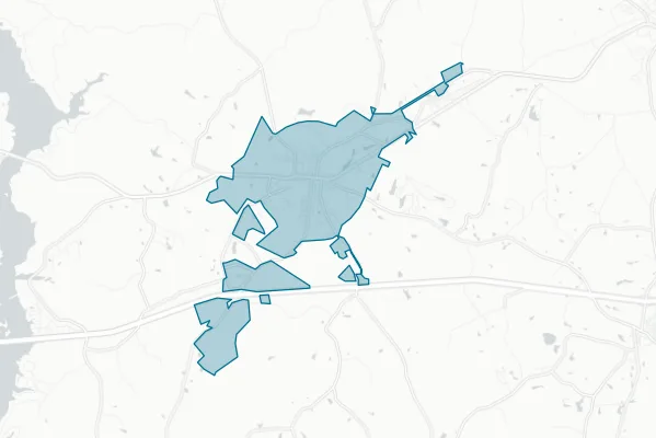 City of Greensboro — detail map