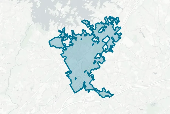 City of Buford Board of Education — detail map