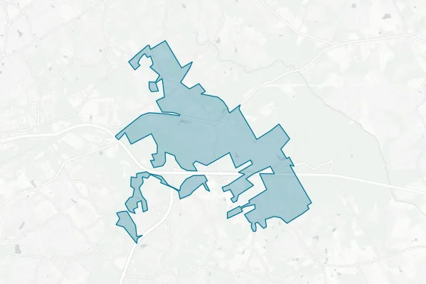 City of Dacula — detail map