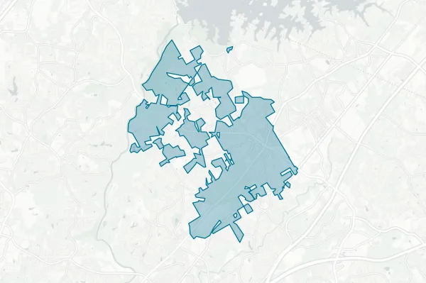 City of Sugar Hill — detail map