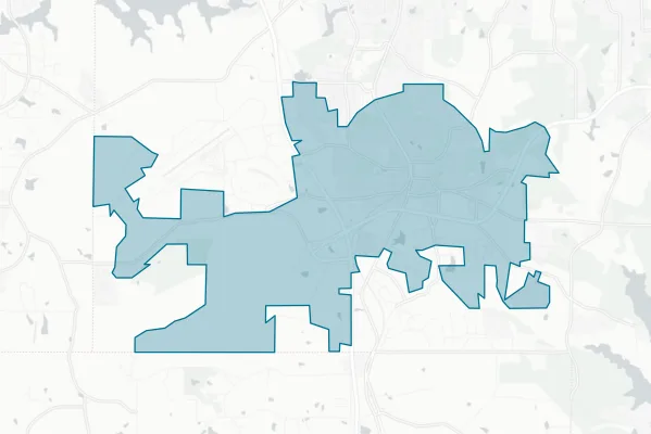 City of Hampton — detail map