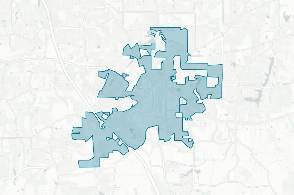City of Mcdonough — detail map