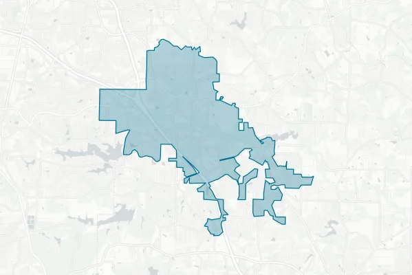 City of Stockbridge — detail map