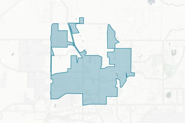 City of Centerville — detail map
