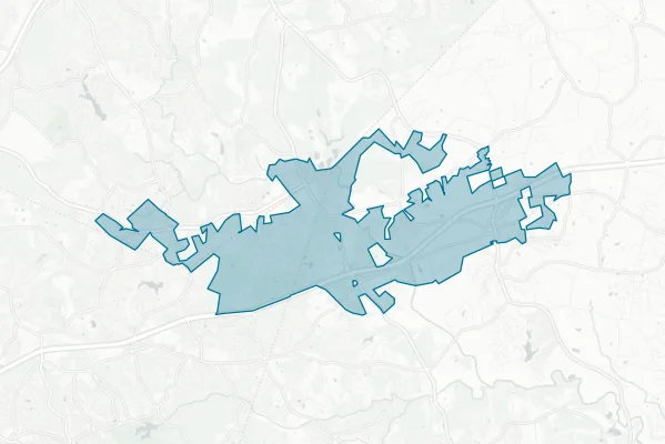 Town of Braselton — detail map