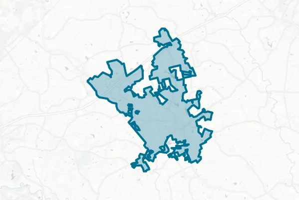 City of Jefferson Board of Education — detail map
