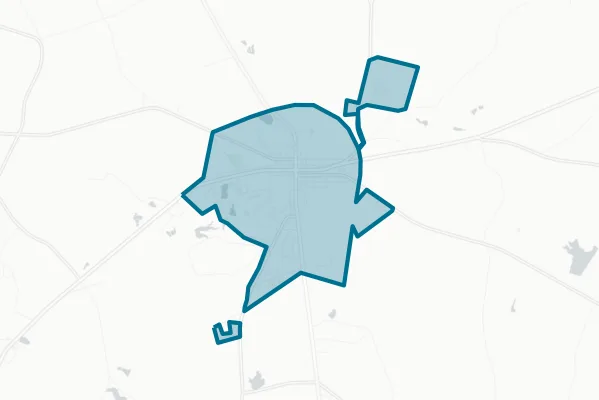 City of Wrightsville — detail map