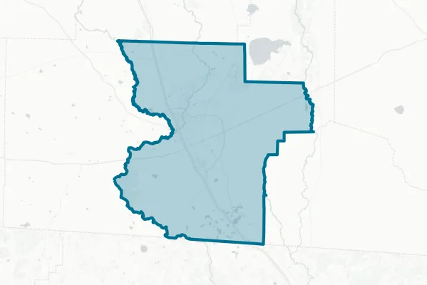 City of Valdosta Board of Education — detail map