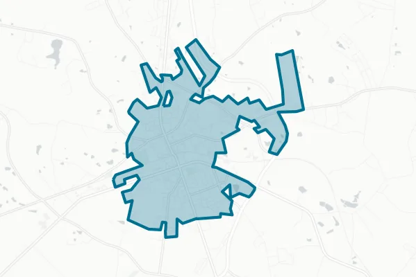 City of Thomson — detail map