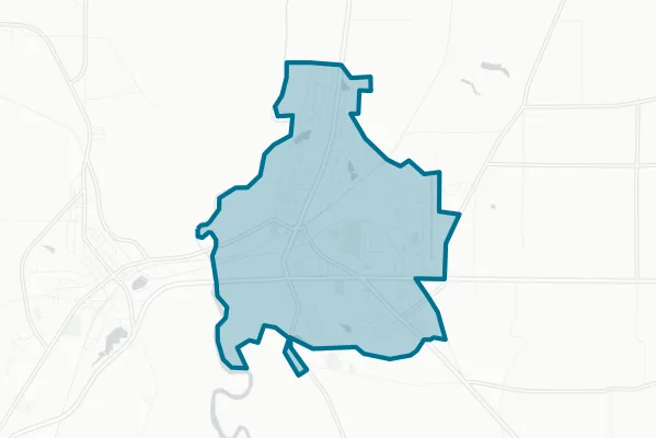 City of Montezuma — detail map