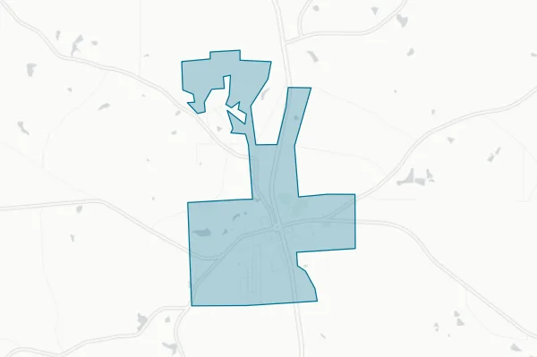 City of Greenville — detail map